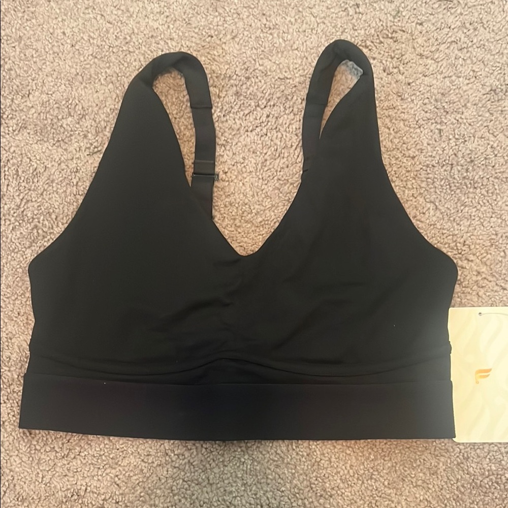 Black Women's Fabletics Sports Bra